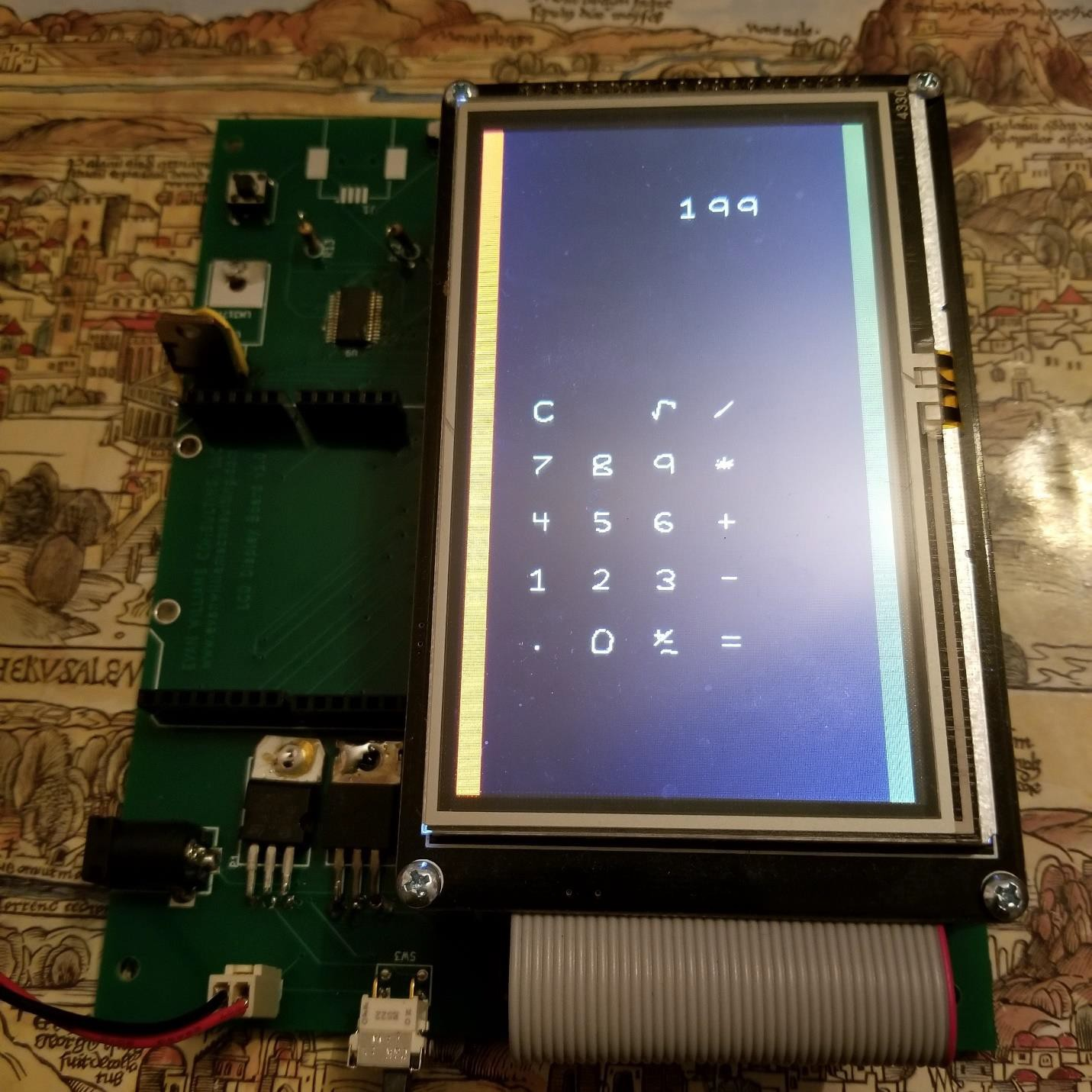 LCD Display Board